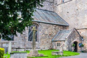 Cartmel Priory, Weddings, Funerals, Bagpiper, Bagpipes